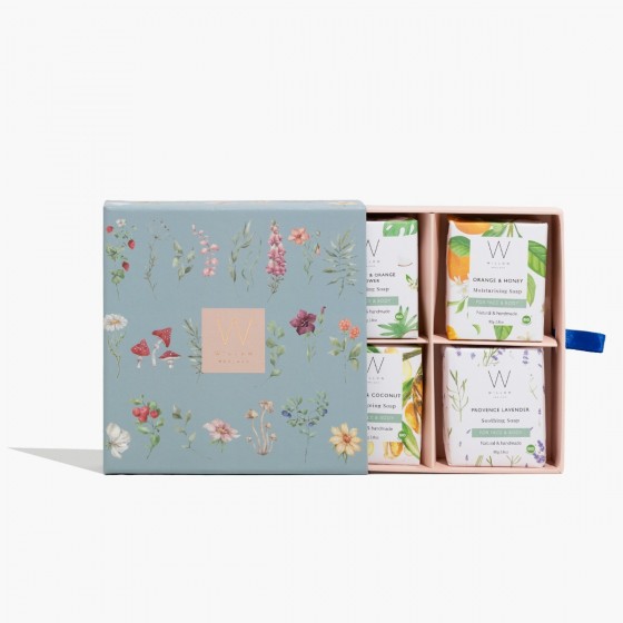 NEW Woodland Botanical 4 Soap Box